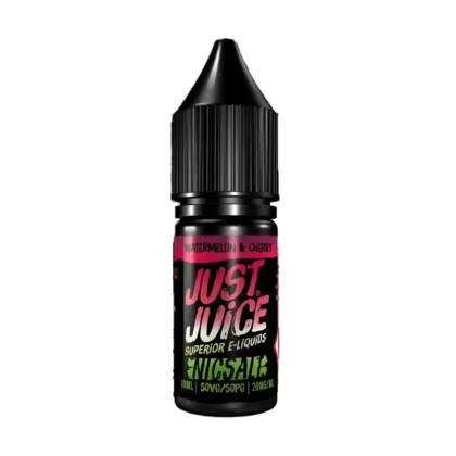Just Juice Watermelon & Cherry Nic Salt Vape Juice - 10 Pack