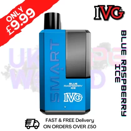 Blue Raspberry ICE IVG 5500 Smart Disposable Kit - ONLY £9.99