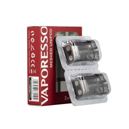 Buy Vaporesso? XTRA Replacement Unipod Cartridge 0.8¦ ̧ Meshed Coil Pod 2ml (2 Pack)