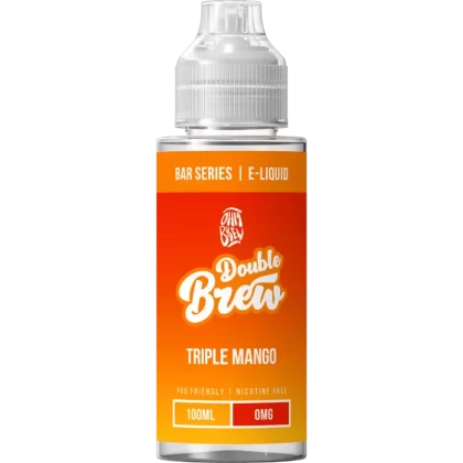 Ohm Brew Double Brew 100ml Shortfill E-Liquid Triple Mango