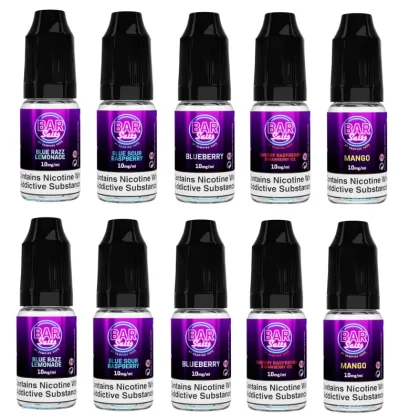 50x Bar Salts By Vampire Vape Nic Salts – Wholesale & Bulk Prices – 10ml – TPD
