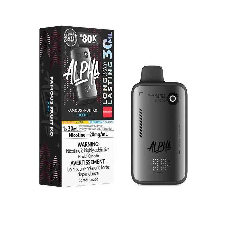 Flavour Beast Alpha Disposable - Famous Fruit KO Iced (AB)