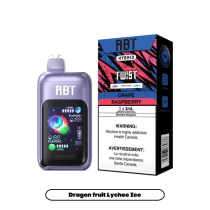 ABT Hybrid Twist - Dragon Fruit/Lychee Ice Disposable Vape