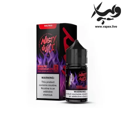 سالت انگور انار نستی | Nasty Asap Grape Series Grape Pomegranate