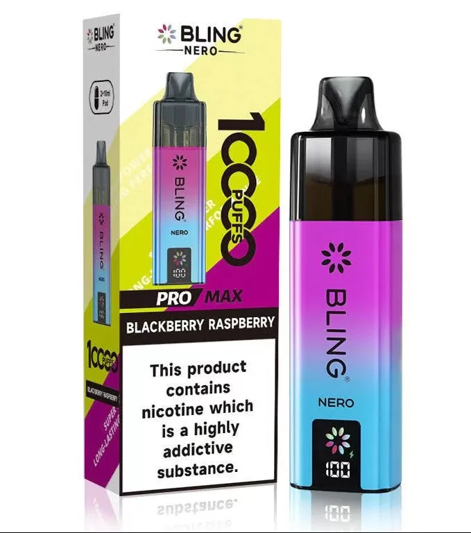 Crystal Bling Nero 10k Prefilled Pod Kit