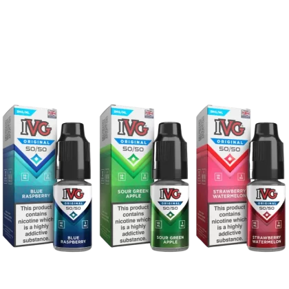 50 IVG E Liquids 50/50 PG/VG – Wholesale & Bulk Prices – 10ml TPD