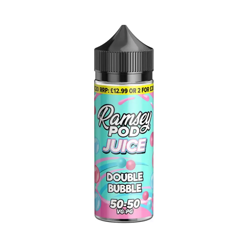 Double Bubble 100ml Shortfill by Ramsey Pod Juice