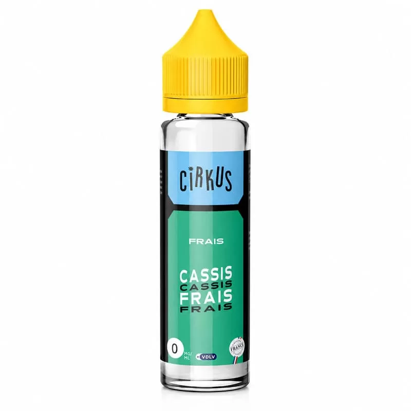 E-liquide Cassis 50ml – VDLV Cirkus