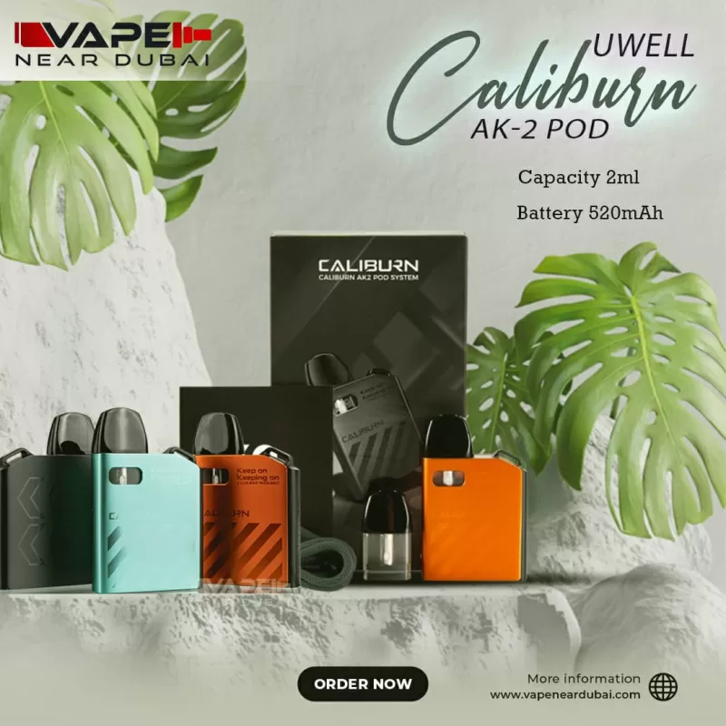 UWELL Caliburn Ak2 Pod System Vape Device in Dubai
