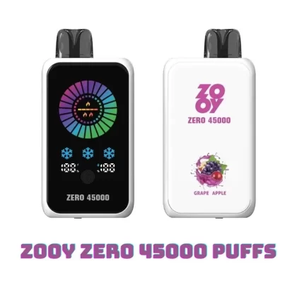 ZOOY ZERO 45000 Puffs Nicotine Salt Vape Extra Large E-Liquid Capacity
