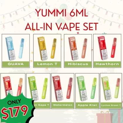 YUMMI 6ML All-In Disposable Gift Set (10pcs)