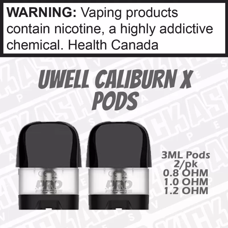 Caliburn X pods 1 ohm 2pack