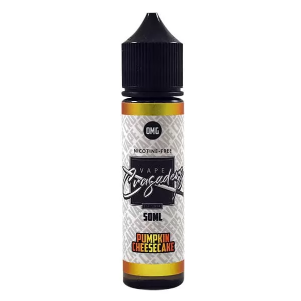 Pumpkin Cheesecake Shortfill E-Liquid By Vape Crusaders 50ml