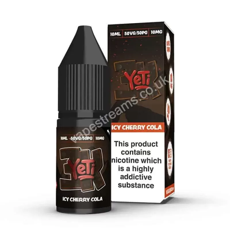 Yeti 3K Icy Cherry Cola Nic Salt E-Liquid