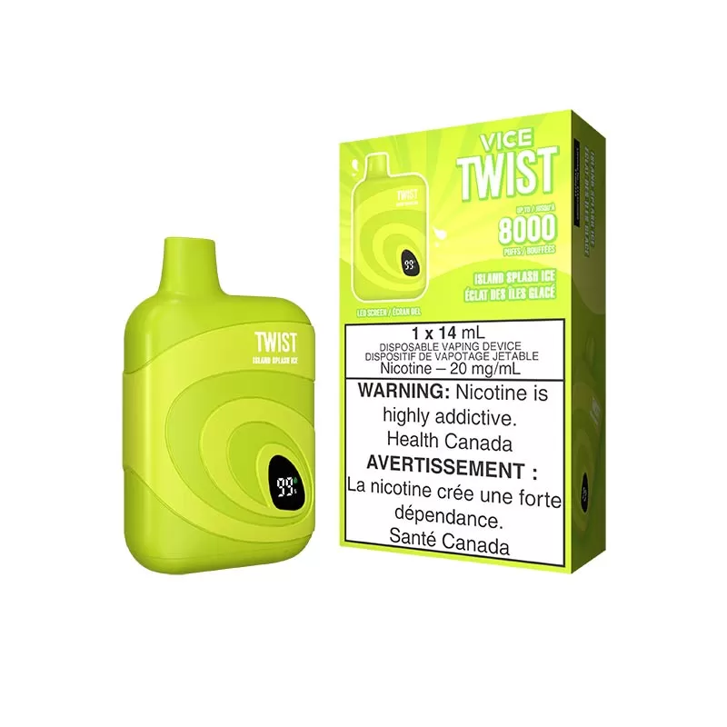 VICE TWIST 8000 Disposable - Island Splash Ice (ON)