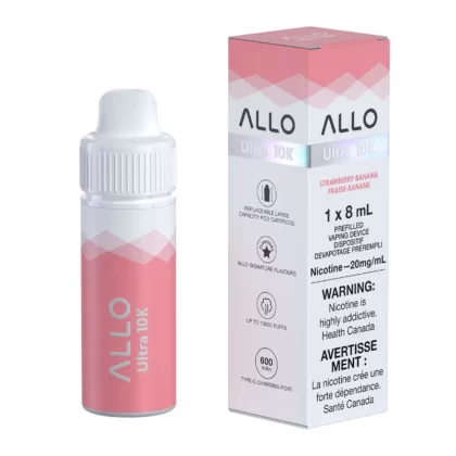 Allo Ultra 10K – Strawberry Banana 6CT