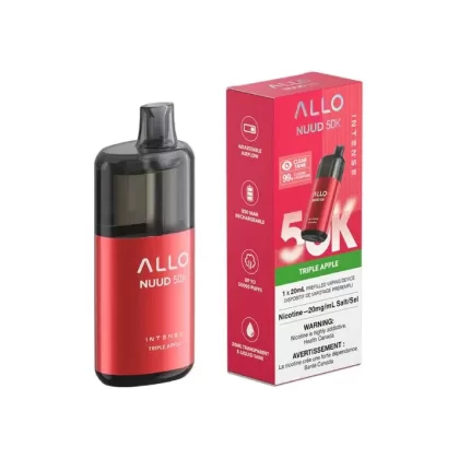 Allo Nuud 50K Triple Apple – 50,000 Puffs | 20mL