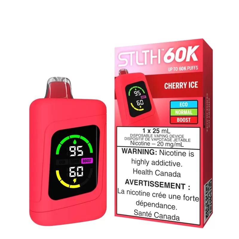 STLTH 60K - Cherry Ice Disposable Vape