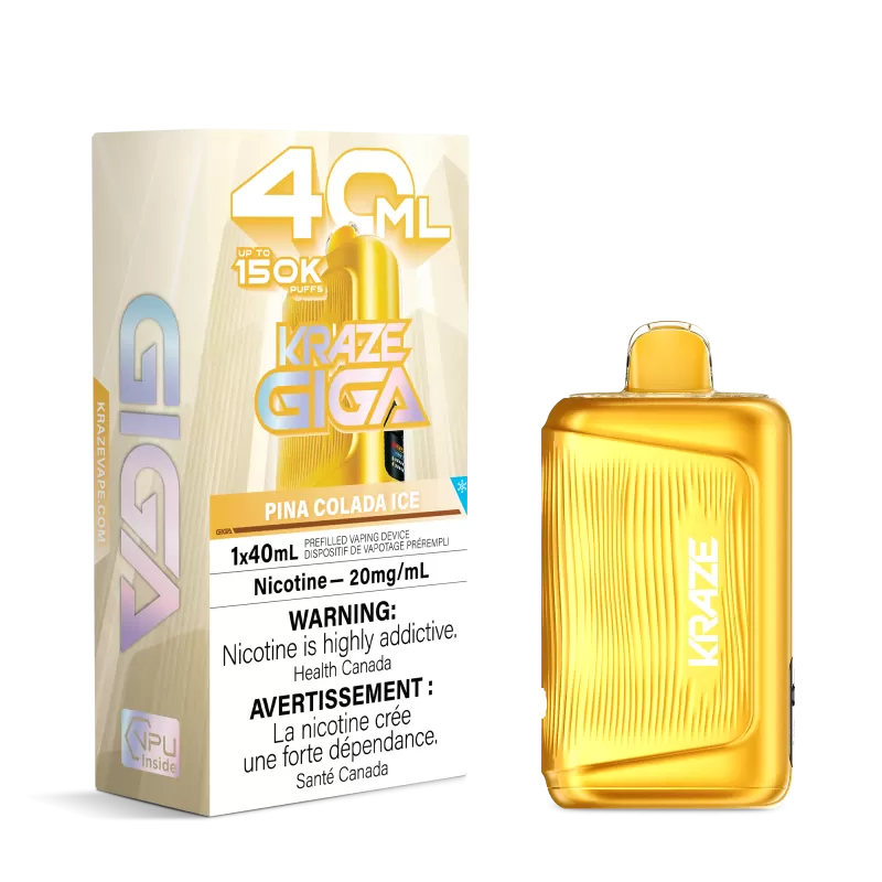 Pina Colada Ice - Kraze GIGA 150K Disposable