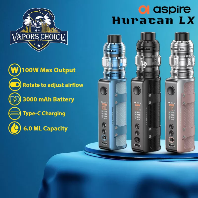 Aspire Huracan LX 100W (Internal Battery) Vape Kit