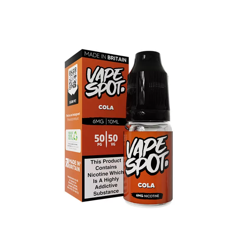 Vape Spot Cola E-Liquid 10ml