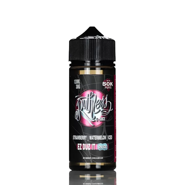 Ruthless Original E-Liquid - EZ Duz It On Ice - 120mL