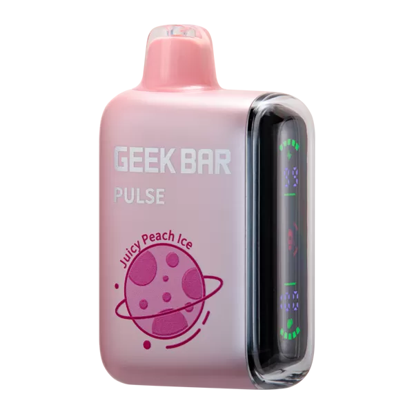 Juicy Peach Ice Geek Bar Pulse