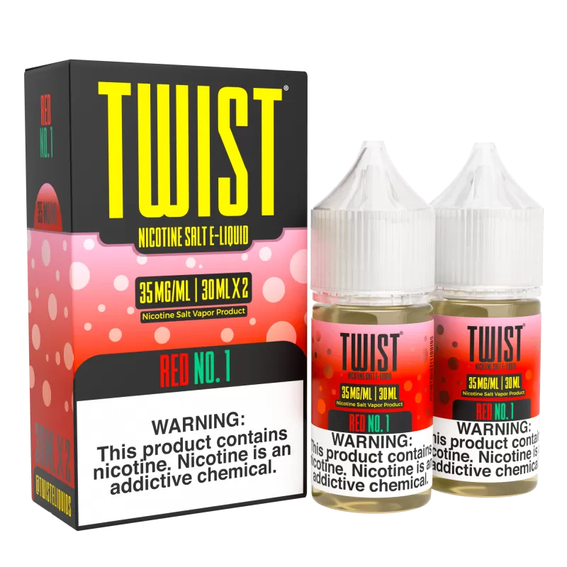 Red No. 1 Salt by Twist E-Liquid – 30mL x 2