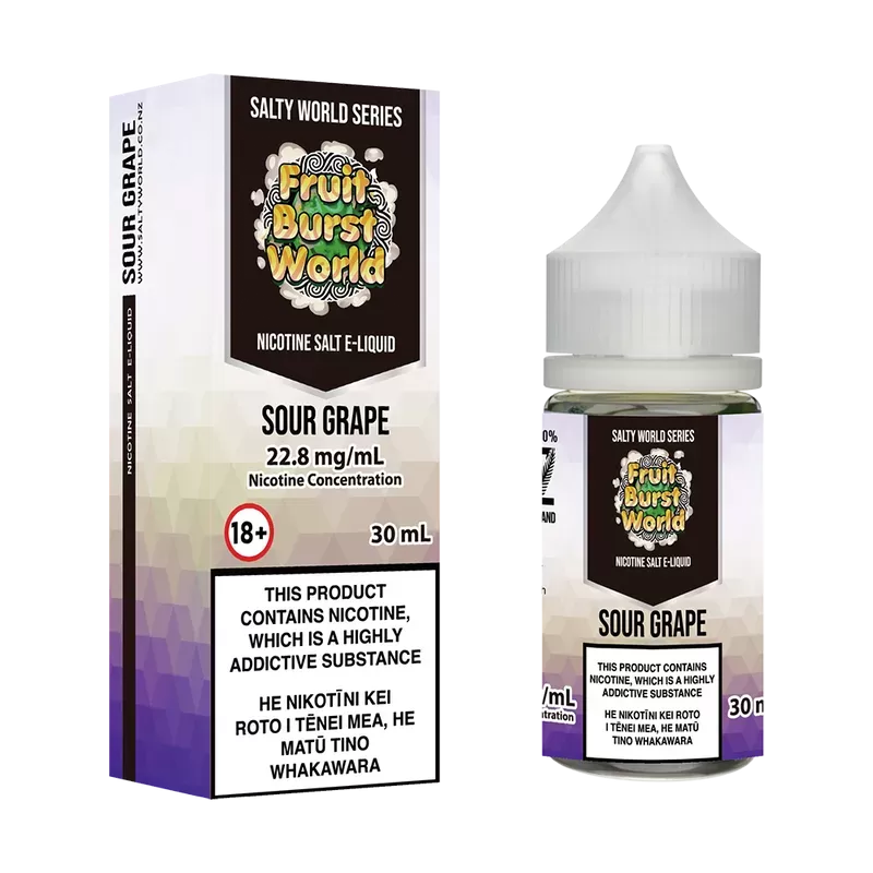 Sour Grape Nicotine Salt E-liquid