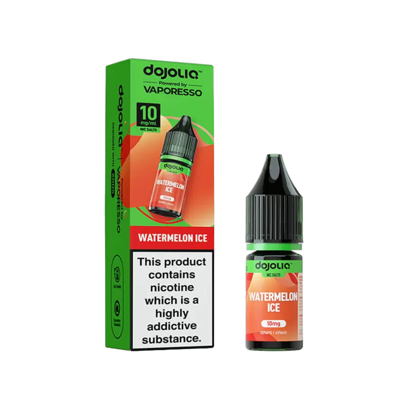 Watermelon Ice Nic Salt E-Liquid by Dojoliq