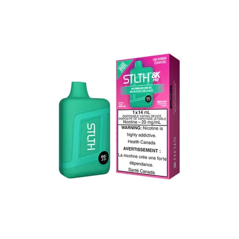 Stlth BOX 8K PRO Watermelon Lime ICE