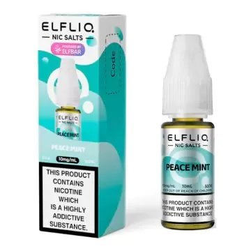 Peace Mint Elf Bar Elfliq Nic Salt E-Liquid