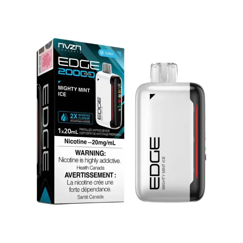 NVZN Edge Mighty Mint Ice 20K Disposable Vape