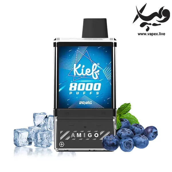 Amigo Blueberry Ice Disposable Pod 8000