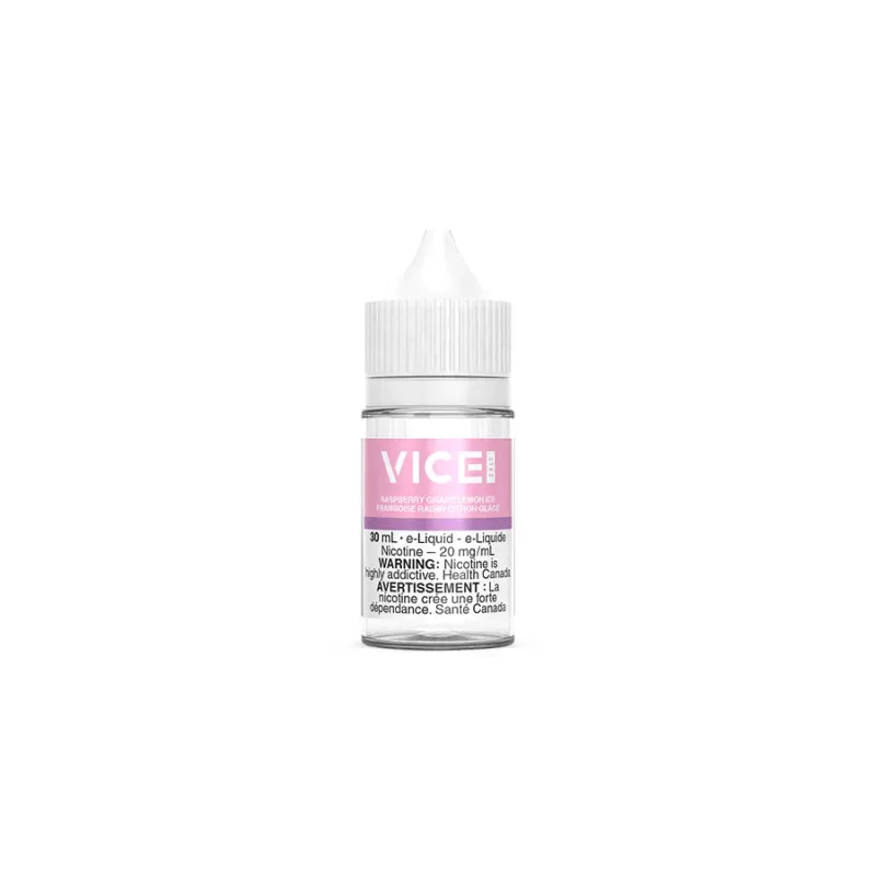 Vice Salt – Raspberry Grape Lemon Ice Nic Salt E-Liquid