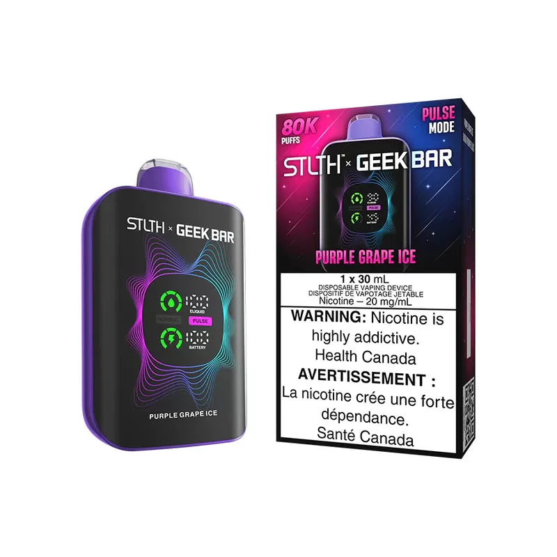 Purple Grape Ice - STLTH x GeekBar 80K Disposable