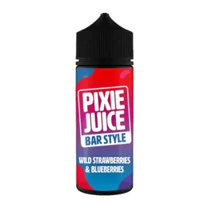 Wild Strawberry & Blueberry Pixie Juice Bar Style 100ml Shortfill
