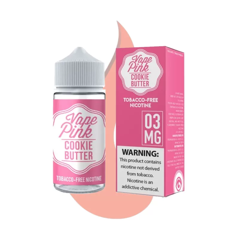 Cookie Butter Vape Pink 100ml