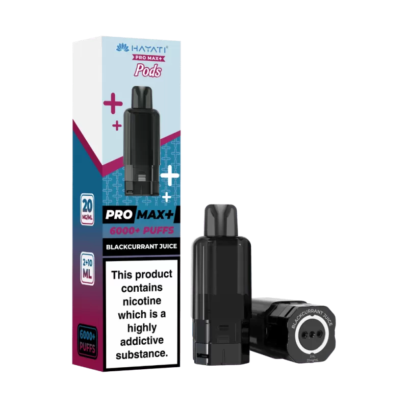 Hayati Pro Max Plus 6000 Prefilled Pod Blackcurrant Juice