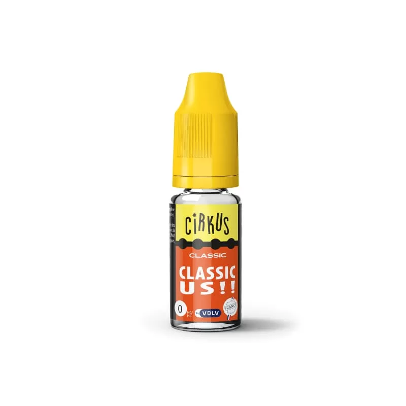 E-liquide Classic US 10ml – VDLV Cirkus