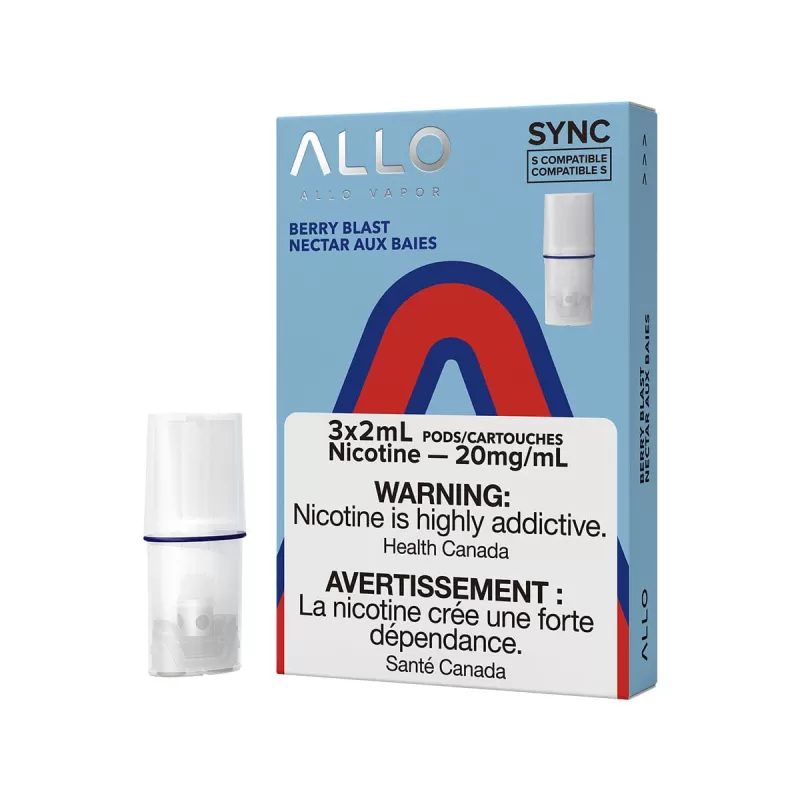 STLTH Compatible Allo Sync Berry Blast Vape Pods