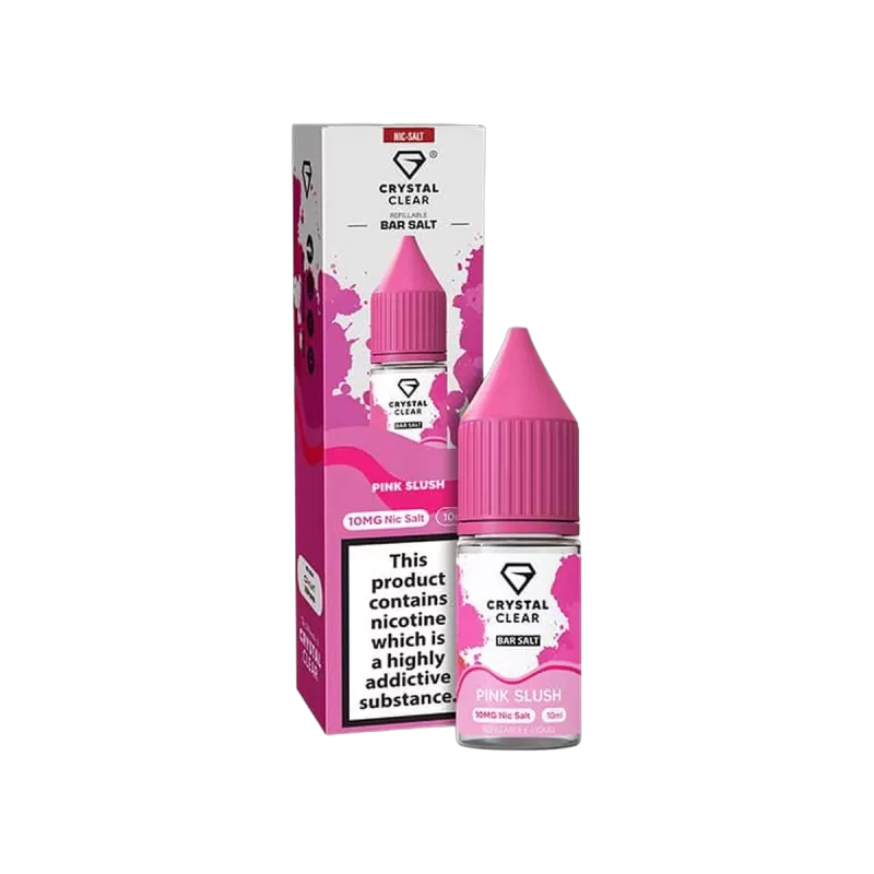 Pink Slush Nic Salt E-Liquid by Crystal Clear