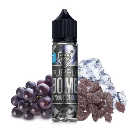 جویس بمب انگور یخ ویگاد VGOD PURPLE BOMB ICED