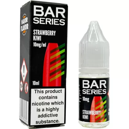 10mg Bar Series 10ml Nic Salts (50VG/50PG) – Strawberry Kiwi