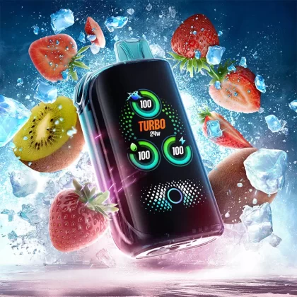 [Frozen] Drip'n by Envi x Fasta Blast 30K Disposable - Strawberry Kiwi Ice