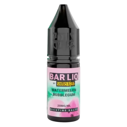 Zeus Juice Bar Liq Watermelon Bubblegum Nic Salt