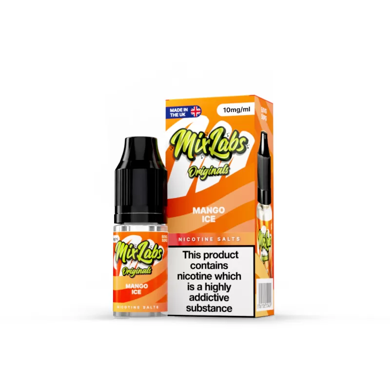 Mango Ice Mix Labs Nic Salts
