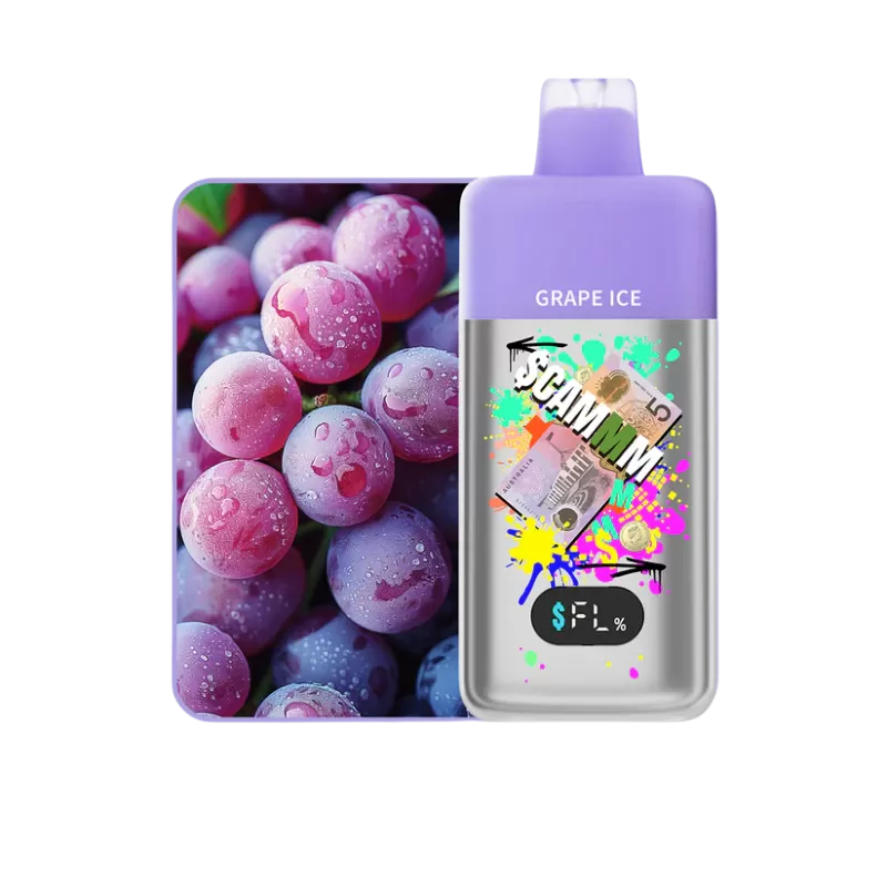 SCAMMM – Grape Ice 15,000 PUFFS