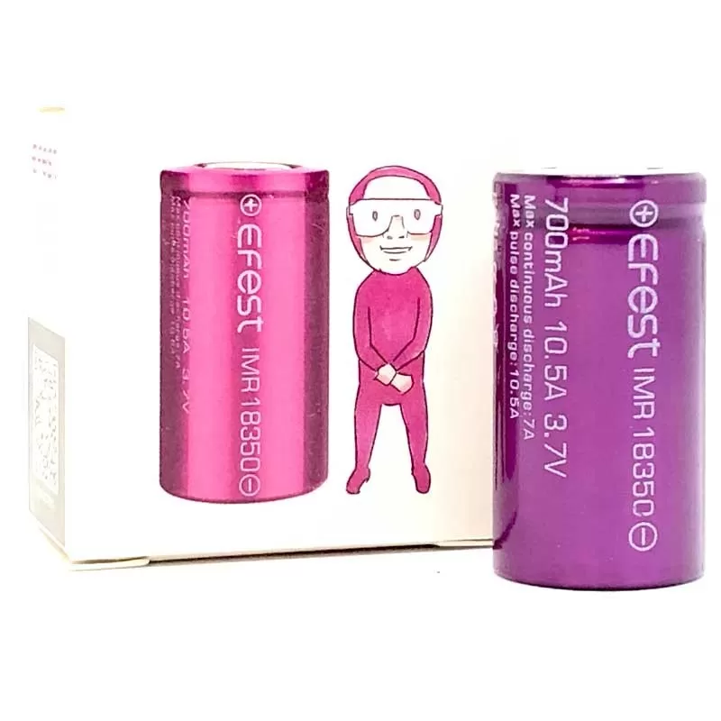 Efest IMR 18350 Battery – 700mAh