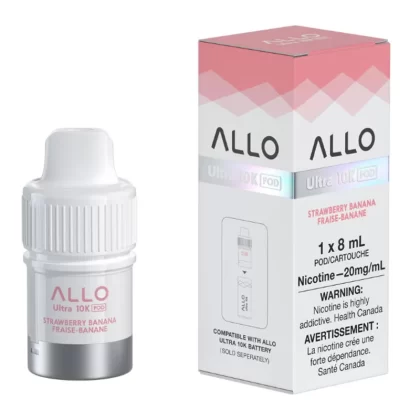 Allo Ultra 10K POD – Strawberry Banana